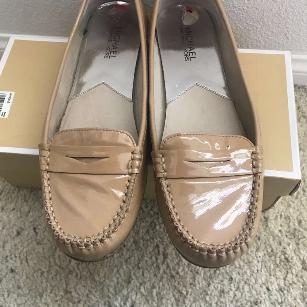 Michael Kors Tan Loafers
